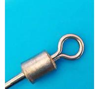 VPUPYILG 10x Anti-Tangle Booms Ledger Balance Connector Carp Fishing 40 cm Silver 40 cm 10x