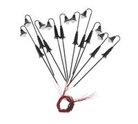 VPUPYILG 10x Model Railway Street Light HO OO Scale Street Lamp 3V White 1:100 Scale