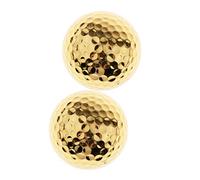 VPUPYILG 2 Pack Rubber Dual-Layer Golf Ball for Match Practice Play Golfer Gift