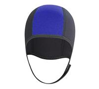 VPUPYILG 3 mm Neoprene Scuba Diving Hat Protection Ear for Rafting Underwater Unisex blue