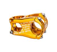 VPUPYILG 31.8 mm Bike Stem Bicycle Short Stem for Mountain Road MTB Steer Tube Gold 92x42 mm
