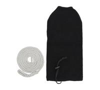 VPUPYILG Boat Fender Cover with Rope Marine Fender Cover for Voyage Yacht Marine G2 White Rope