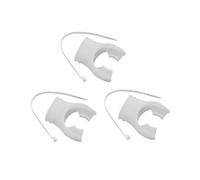 VPUPYILG Diving Regulator Mouthpiece Universal Snorkel Mouthpieces with Regulator Tie White 4.8x5.5x2.9 cm