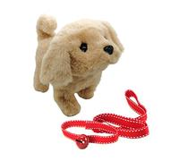 VPUPYILG Electronic Plush Dog Interactive Barking Tail Wag for Children Gift Labrador 18x15x13 cm