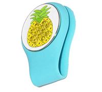 VPUPYILG Magnetic Golf Hat Clip Golf Ball Marker with Detachable Pattern Plate Blue