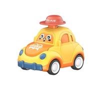 VPUPYILG Push and Go Car Unique Creative Infant Play Vehicle for Preschool Kids Baby yellow 7x9.3x7.8 cm