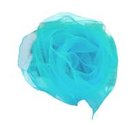 VPUPYILG Square Scarves Gauze Kerchief Performing Cloth Accessories Silky Prop Kindergarten Kids Clothes for Stage Performances Lake Blue 60 * 60 cm