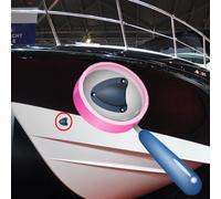 VPUPYILG Vent Cover Ventilation Cap Clam Shell Handy Installation Fine Workmanship Firm Structure Professional Boat Supplies White Large Large Size