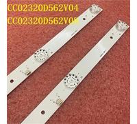 VPVCKMVTVZ LED Backlight Bar Fit For NVT-32H103W 32HT101X 32LED02T2M 32LED03T2M LE-8822A CC02320D562V04 CC02320D562V08 LSC320A LC320DXY-SLA6(10 PCS For 5 TV)