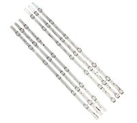 VPVCKMVTVZ LED Strip 6/7LED Fit For Sanyo 50inch TVE128280 FW50D36FB UDULED0GS056 UDULED0GS057 50W6S1P 50W7S1P(9pcs set for 1 TV)