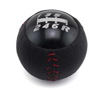 VPVLDYUME Gear Knob Leather 5 6 Speed for Civic for Accord for City for FD2 for FN2 for EP3 for Type R Gear Knob Shift Stick Gearbox Car Shift Knob(Black 6 Speed)