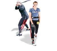 VPX Softball Harness. Adds 4-6MPH Velocity & Power in 3wks. Improves Hitting Pitching Mechanics. Use in Any Drill. All Ages.