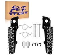 VPZMT Motorcycle Front Foot Pegs Fits for Honda 2003-2023 CBR 600RR, 2004-2023 CBR 1000RR, 2008-2023 CB1000R (Front-Black)