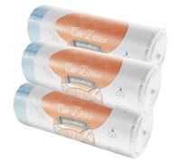 VQ 60 Count Cat Litter Box Liners 3.15Mil Extra Thick Cat Litter Bags Large Drawstring Cat Litter Bags Tear Resistant Cat Litter Liners Pet Garbage Bags for Litter Box yupogongfu