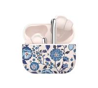 VQ Cath Kidston TWS Wireless Earbuds Skylark Earphones Wireless Bluetooth 5.3 & Enhanced Noise Cancelling (ENC) - Ear buds with 10H Play Time & 45H Charging Case Backup - Strawberry Garden Blue