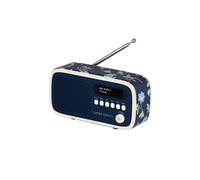 VQ Dexter DAB/DAB+ Digital & FM Radio - Laura Ashley Elveden Navy, Blue