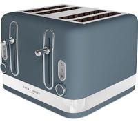 VQ Laura Ashley 4-Slice Toaster - Dark Slate, Silver/Grey