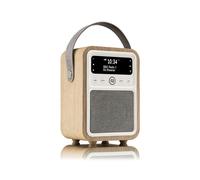 VQ Oak 'Monty' DAB/DAB+ Digital & FM Radio with Bluetooth in Beige VQ Beige