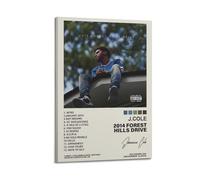 VQIGGTSS 2014 Forest Hills Drive Album Cover Music Canvas Wall Art Poster - Bedroom Decor for Teens - 12x18inch (30x45cm) Frame-Style-33