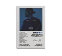VQIGGTSS Bryson Tiller AnniversaryAlbum Cover Poster Music Poster Canvas Wall Art Poster Bedroom Decor Teen House Decor Art12x18inch(30x45cm) Unframe-style-24