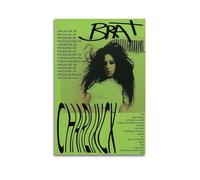 VQIGGTSS Charli XCX BratAlbum Cover Music Canvas Wall Art Poster for Bedroom Decor Teen House Art 16x24inch(40x60cm) Unframe-style-18