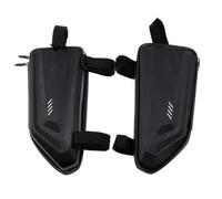 VQLDPX Dry Pannier Motorcycle Hard Shell Triangle Bag for MT-07 MT-09 MT-10 MT09 MT07 MT10 MT 07 09 10 Tool Placement Frame Side Motorbike Travel Luggage Placement Bags(Black,1 Pair)