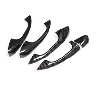 VQLDPX Exterior Side Door Handle Covers Car Door Handle Cover Trim for A B C E GLC CLA GLE GLS GLB CLS Class W205 W213 X253 C118 W167 H247 X247 C257 W177 W247 LHD Outer Handles Auto(Black 1)