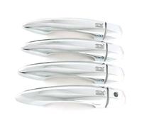 VQLDPX Exterior Side Door Handle Covers Car Door Handle Cover Trim for Nissan for Qashqai for XTrail for Rogue 2020 2021 2022 2023 2024 Exterior Side Decoration Chrome Outer Handles Auto(Color 1)