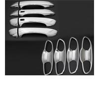 VQLDPX Exterior Side Door Handle Covers Car Door Handle Cover Trim for VW for Touran 2016 2017 2018 2019 2020 2021 Decoration Covers Outer Handles Auto(Silver 5)