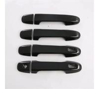 VQLDPX Exterior Side Door Handle Covers Car Exterior Door Handle Cover for Subaru for Impreza 2017 2018 2019 2020 2021 Protection Covers Trim Outer Handles Auto(Black 1)