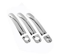 VQLDPX Exterior Side Door Handle Covers Car Exterior Door Handle Cover for VW T5 for Transporter for Touran for Caddy 2003-2015 Decoration Trim Covers Stickers Styling Outer Handles Auto(Silver 2)