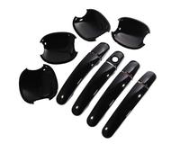 VQLDPX Exterior Side Door Handle Covers Car Exterior Door Handle Cover Trim for Focus 2012 2013 2014 2015 Decoration Covers Protection Shell Accessories Outer Handles Auto(Black 5)