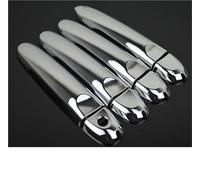 VQLDPX Exterior Side Door Handle Covers Car Exterior Door Handle Cover Trim for Nissan for Note E12 E 12 2013-2019 Decoration Covers Protection Shell Outer Handles Auto(Silver 2)