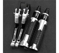 VQLDPX Handlebar Levers Motorcycle Brake Clutch Lever Handlebar Grips Combo for Suzuki GSF1200 GSF 1200 for Bandit 2001-2006 with Handle Bar End Motorbike Clutch Grips Brake Lever