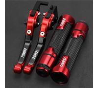 VQLDPX Handlebar Levers Motorcycle Brake Clutch Lever Handlebar Grips for TDM850 TDM 850 1991-2002 Riding Bar Attachment Set Motorbike Clutch Grips Brake Lever