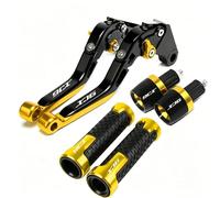 VQLDPX Handlebar Levers Motorcycle Brake Clutch Lever Handlebar Grips for XJ6 XJ 6 for Diversion 2009-2015 with Handle Bar End Kit Motorbike Clutch Grips Brake Lever