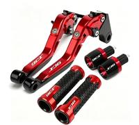 VQLDPX Handlebar Levers Motorcycle Brake Clutch Lever Handlebar Grips for XJ6 XJ 6 for Diversion 2009-2015 with Handle Bar End Kit Motorbike Clutch Grips Brake Lever