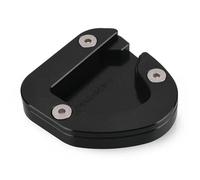 VQLDPX Motorcycle Side Stand Pad Motorcycle Side Stand Pad For Suzuki GSF650S GSF 650S 650 S Bandit 2007-2012 Plate Kickstand Extension Pad Side Stand Puck(Black,X-5)