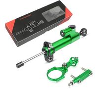 VQLDPX Motorcycle Steering Damper Stabilizer For Kawasaki For VERSYS 650 For Versys650 2015-2020 Damping Mounting Mount Bracket Kit Steering damper Mounting Bracket Kit(Green)