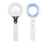 VQP Portable Woods Lamp, Professional Woods Lamp Skin Analyzer, Rechargeable Pet Urine Detector, Built-in 3X Magnifying Mirror for Facial Skin Condition Test, w/Light Shield & Pouch