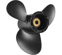 VQPROPs OEM Upgrade 9 1/4x11 Aluminum Boat Outboard Propeller fit Suzuki Engines 8-20 HP 10 Spline Tooth Parts No.58100-89L70-019,RH