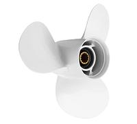 VQPROPs Outboard Propeller Aluminum Boat Outboard Propeller fit Yamaha Engines 25/30/40/50/55/60HP,3-1/2" Gearcase Engines 13 Spline Tooth,RH (11 1/8x13)