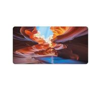 Vqqkasmn Desk Mat Mouse Mat Gaming Mouse Pad Large Antelope Canyon Printed for Computers Laptop Office Home