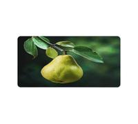 Vqqkasmn Desk Mat Mouse Mat Gaming Mouse Pad Large Pears on The Tree Printed for Computers Laptop Office Home
