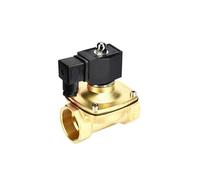 VQRINWIEL 1PCS DN25 Brass IP65 Waterproof Liquid Solenoid Valve Normally Closed Normally Open Solenoid Valve(24vdc-normally Closed)