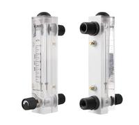 VQRINWIEL Float Flow Meter LZM-15ZT Panel Mount Adjustable Gas Air