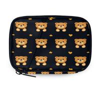 VQUVQV Bears and Hearts Weekly Travel Pill Organiser Pill Case Box