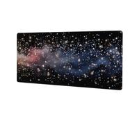 VQUVQV Extended Mouse Mat, Shining Star Pattern Non-Slip Base Gaming Mousepad for Home Office Game, Large Desk Mat for Keyboard and Mouse