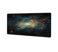 VQUVQV Extended Mouse Mat, Star Nebula Print Non-Slip Base Gaming Mousepad for Home Office Game, Large Desk Mat for Keyboard and Mouse