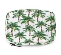 VQUVQV Green Tropical Palm Trees Weekly Travel Pill Organiser Pill Case Box